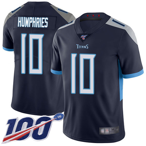 Tennessee Titans Limited Navy Blue Men Adam Humphries Home Jersey NFL Football #10 100th Season Vapor Untouchable